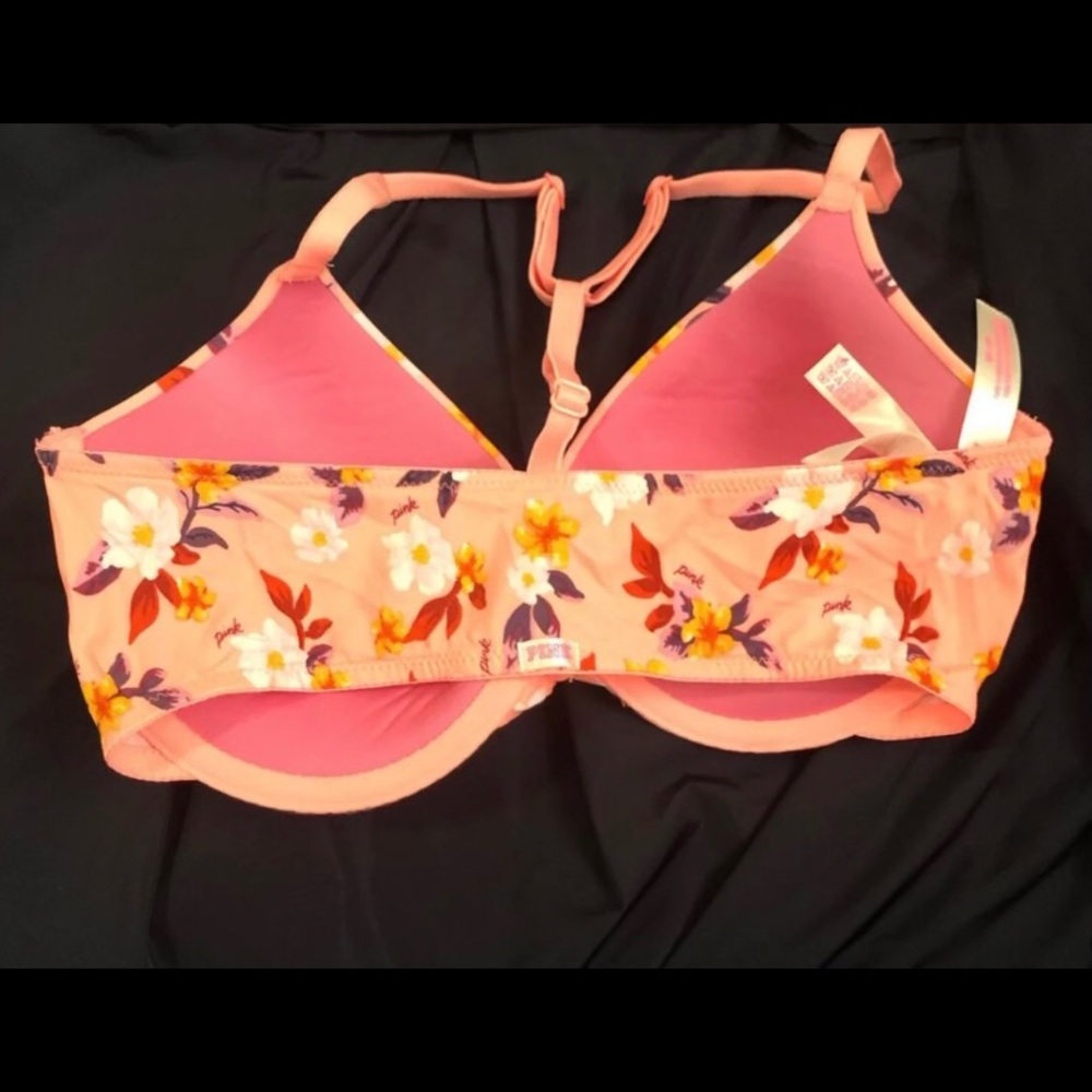 Pink bra and yoga mat bundle